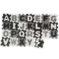 Bieco - Puzzlematte mit Buchstaben - Black & White (26 Teile)