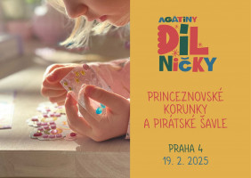 Princeznovské korunky a pirátské šavle: st 19.2.2025, 16:00, prodejna P4