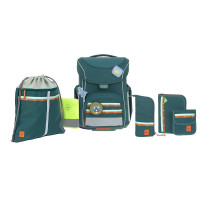 Školní 7dílný set Lässig - Slim Unique Dark green
