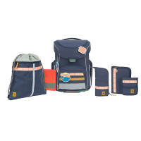 Školní 7dílný set Lässig - Slim Unique Navy