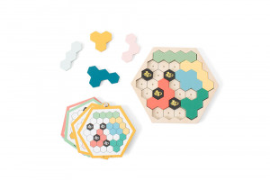 Logické puzzle - včielky