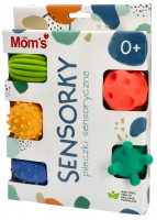 Mom’s Care - senzorické míčky 5 ks - pastelové