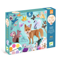Velká kreativní sada - Fluffy box - kouzelný svět lesních zvířátek