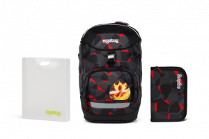 Školní set Ergobag prime Taekwondo- batoh + penál + desky