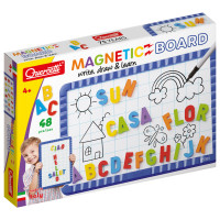 Magnetická tabule s písmeny - 48 ks magnetů