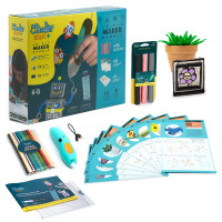 3Doodler 3D Pero Start+ Bundle - 147 náplní, 12 šablon, 9 karet aktivit, podložka