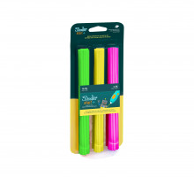 3Doodler náplň ECO-PCL pro 3D pero Start+ 75ks - neon (zelená, žlutá, růžová)