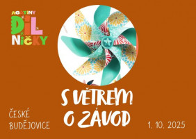 S větrem o závod - st 1.10.25,15:00 České Budějovice