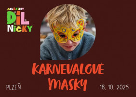 Karnevalové masky - 18.10.2025, 13:30, Plzeň