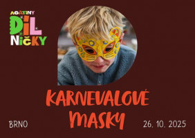 Karnevalové masky - 26.10.2025, 9:30 Brno