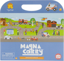 Magnetická hra Tiger Tribe Magna Carry - Život záchranářů - Sleva poškozený obal