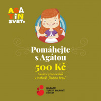 Charitativní voucher: Nadace Terezy Maxové dětem - MADE BY – Hra je víc než slova - 500 Kč