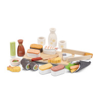Dřevěná sada na přípravu sushi
