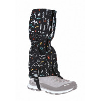 Dětské návleky přes boty Tibba - full black - S/M