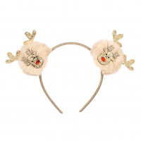 Souza! - Čelenka do vlasů - vánoční sobíci Souza! - Čelenka do vlasů - vánoční sobíci