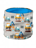 Nákrčník z fleecu Basic, Bagry