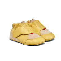 Dětské barefoot capáčky Affenzahn Crawling Shoe Leather Crawly Giraffe - vel. 22/23