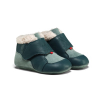 Dětské barefoot capáčky Affenzahn Crawling Shoe Leather Growy Bunny - vel. 18/19