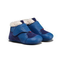 Dětské barefoot capáčky Affenzahn Crawling Shoe Leather Growy Elephant - vel. 22/23
