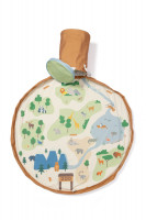 Play&Go Soo Úložný koš s podložkou Zoo