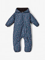 Zimní kombinéza Polar, Květiny - vel. 98/104