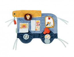 Lilliputiens - textilní panel do postýlky - pejsek Jules - Sleva poškozený obal