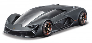 Maisto - Stavebnice - Lamborghini Terzo Millennio, metal šedá, 1:24