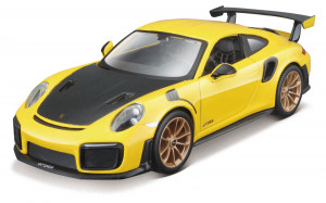 Maisto - Stavebnice - Porsche 911 GT2 RS, žlutá, 1:24
