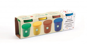 Hravá modelína - náhradní barvy pro kluky - 4 ks - Sleva poškozený obal