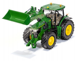 SIKU Control – Bluetooth traktor John Deere s předním nakladačem, 1:32