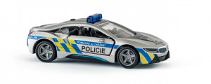 SIKU Super - sportovní hybridní vůz BMW i8 LCI - česká policie