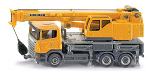 SIKU Super – teleskopický jeřáb Liebherr, 1:87