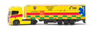 Maisto – kontejnerový návěs Scania 770S GOLEM EMS, Česká republika, 1:64