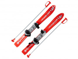 Dětské lyže Carving 70 cm - červená