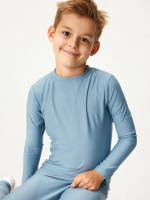 Dětské termo triko s dlouhým rukávem, Modrá, vel.134/140