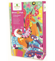 Stick & Fun - mozaika - jednorožci - Sleva poškozený obal