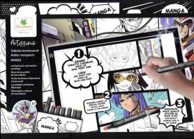 Artissimo - Kreslící tablet s podsvícením - Manga - Sleva poškozený obal