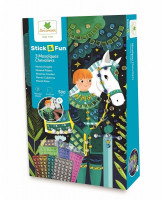 Stick & Fun - malá mozaika - rytíři - Sleva poškozený obal