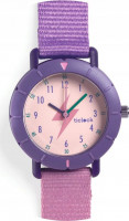 Dětské sportovní hodinky - Fialový blesk - Sleva poškozený obal