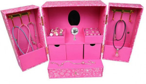 Dětská šperkovnice se šperky - Sleva poškozený obal