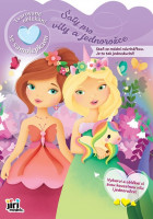 Tvarované oblékání se samolepkami - Šaty pro víly a jednorožce