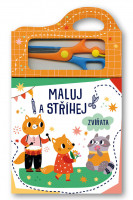 Maluj a stříhej Zvířata - Sleva poškozený obal