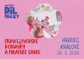 Princeznovské korunky a pirátské šavle - čt 26.2., 15:00 Hradec Králové
