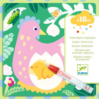 Kouzelné omalovánky – maminky s mláďaty – zahrada