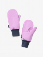 Dětské softshellové rukavice s fleecem Tap, Lila, vel. L