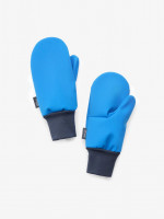 Dětské softshellové rukavice s fleecem Tap, Modrá, vel. M