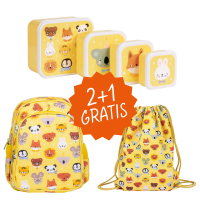 Malý balíček A Little Lovely Company Zvířecí kamarádi + sportovní pytel ZDARMA