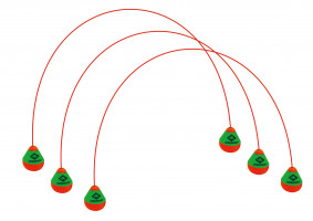 Schildkröt - potápěčské oblouky - sada 3 ks