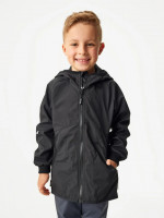 Dětská softshellová bunda bez zateplení Street, Černá - vel. 110/116