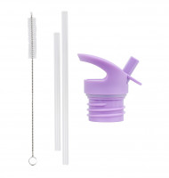 A Little Lovely Company - uzávěr, kartáček a brčko k nerezové lahvi – princezny